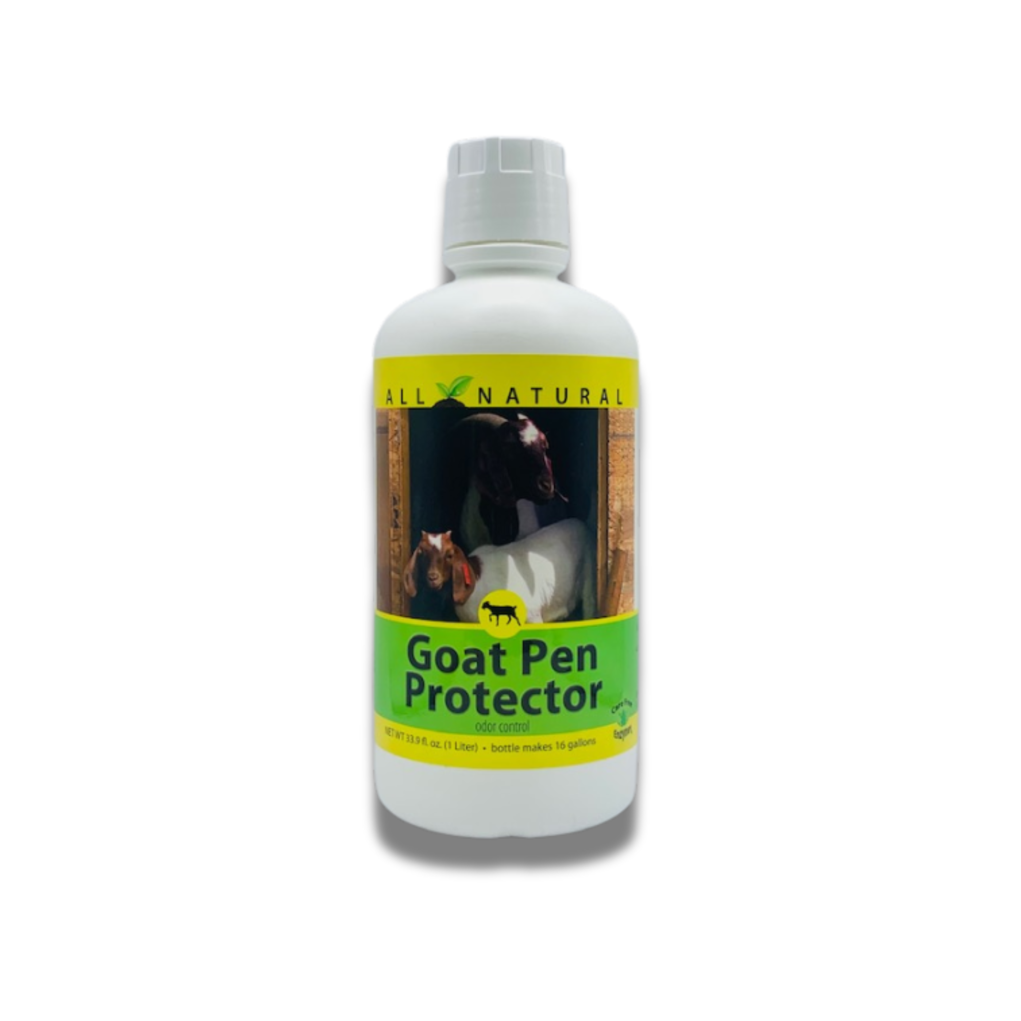 Goat Pen & Bedding Deodorizer | Natural Ammonia Control | Goat Pen Protector | 33.9 oz
