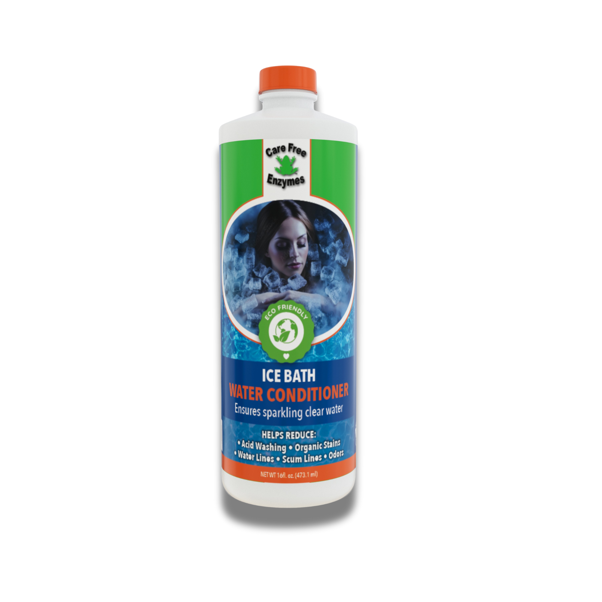 Natural Ice Bath & Cold Plunge Water Conditioner | Keeps Water Clean & Clear | 16 oz