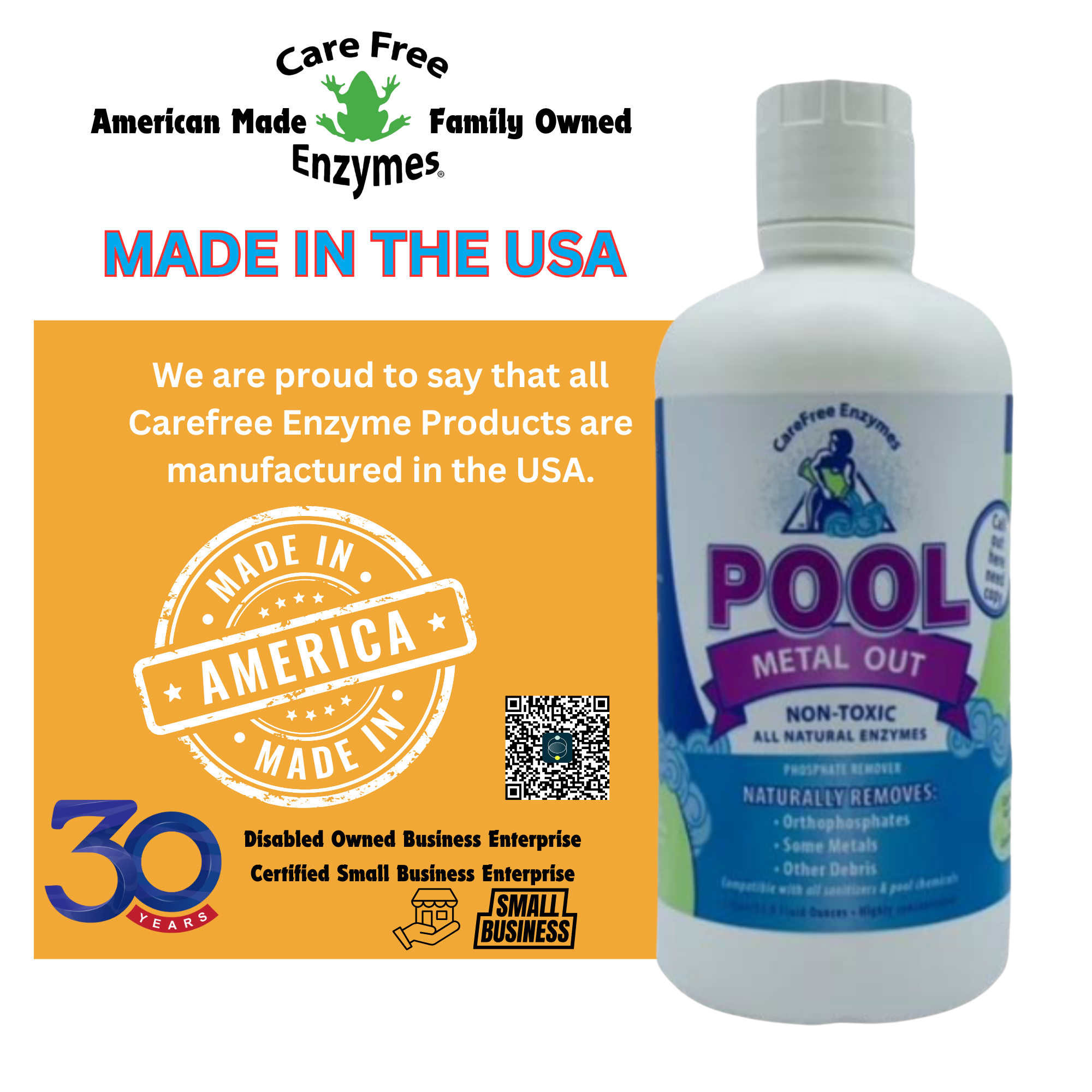 Pool Metal Out & Stain Preventer | Sequesters Iron, Copper & Manganese | 33.9 oz