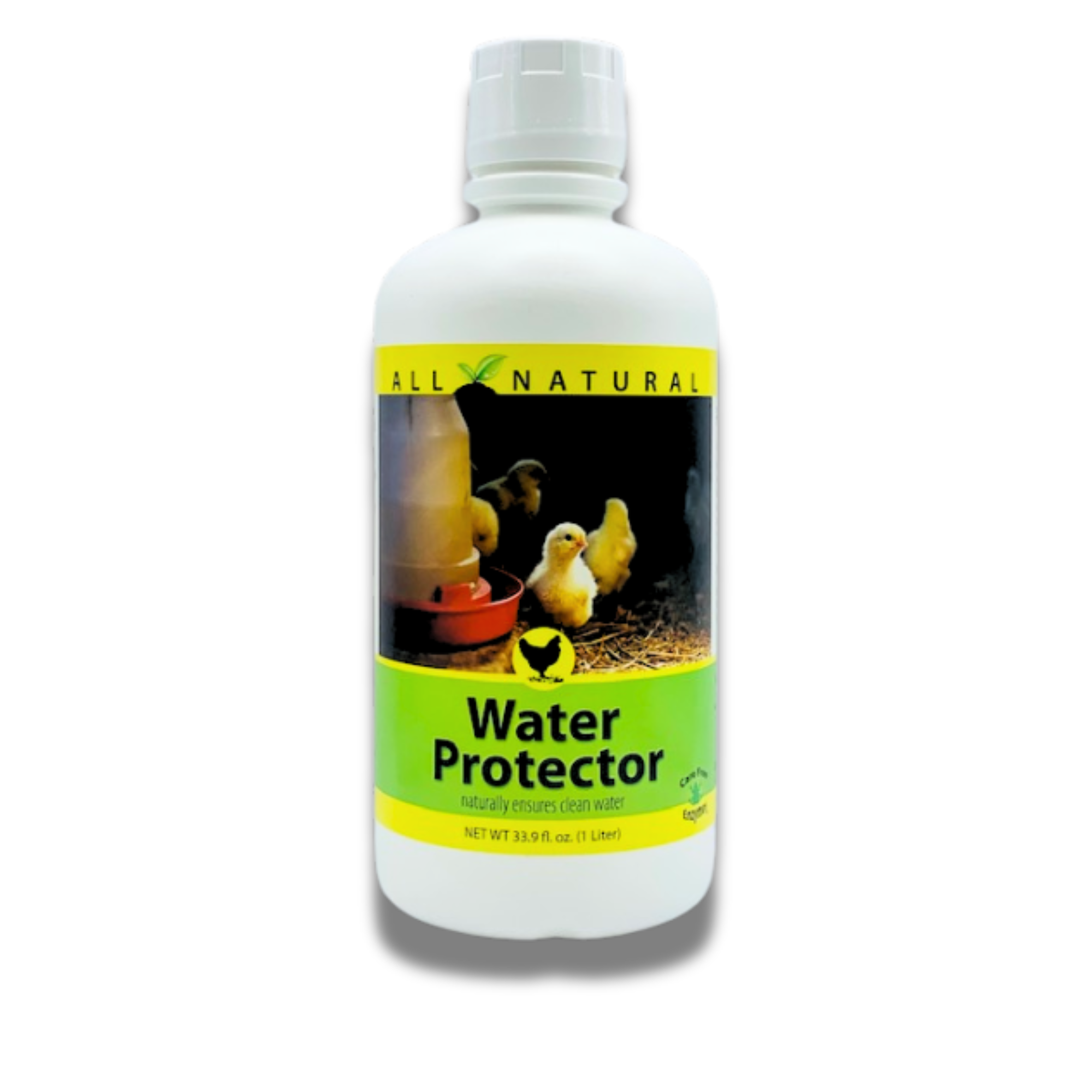 Natural Poultry Water Protector | Keeps Drinkers Clean & Slime-Free | 16 oz, 33.9 oz & 1 Gallon