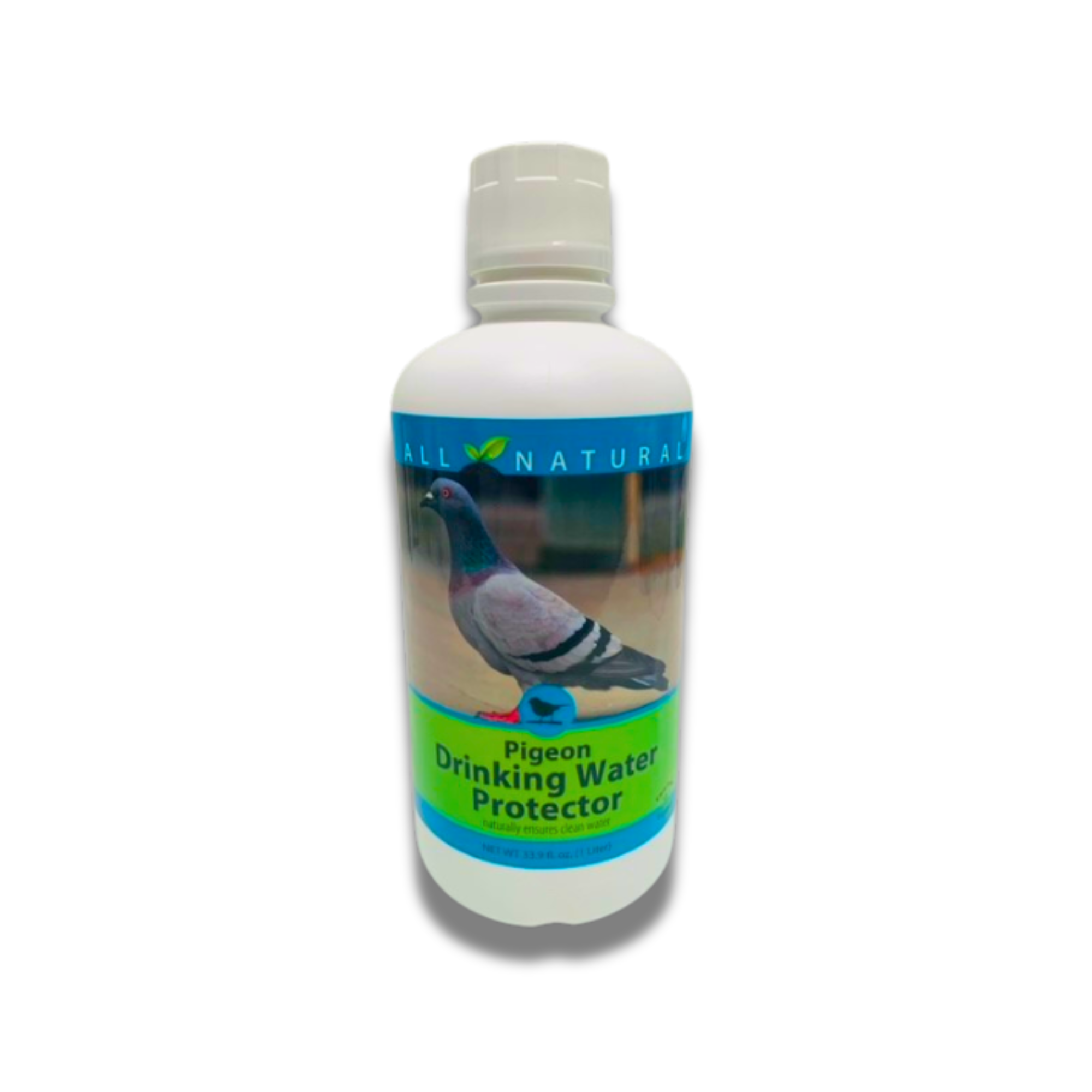 Pigeon Drinking Water Protector | Keeps Water Fresh & Slime-Free | 16 oz & 33.9 oz