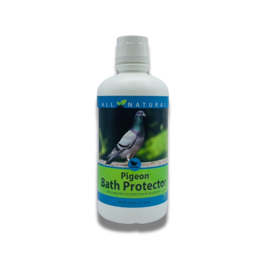 Pigeon Bath Protector & Feather Conditioner | For Show & Racing Pigeons | 16 oz & 33.9 oz
