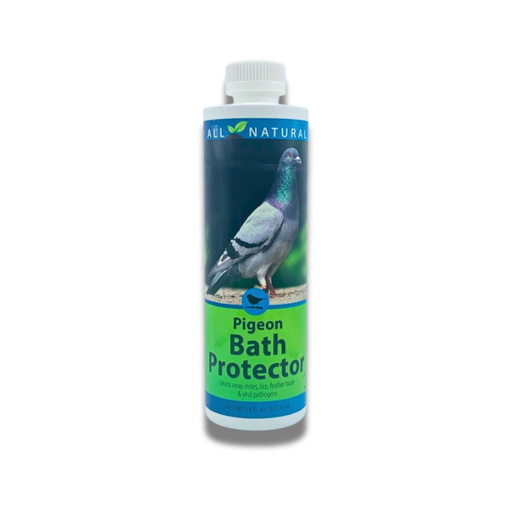 Pigeon Bath Protector & Feather Conditioner | For Show & Racing Pigeons | 16 oz & 33.9 oz