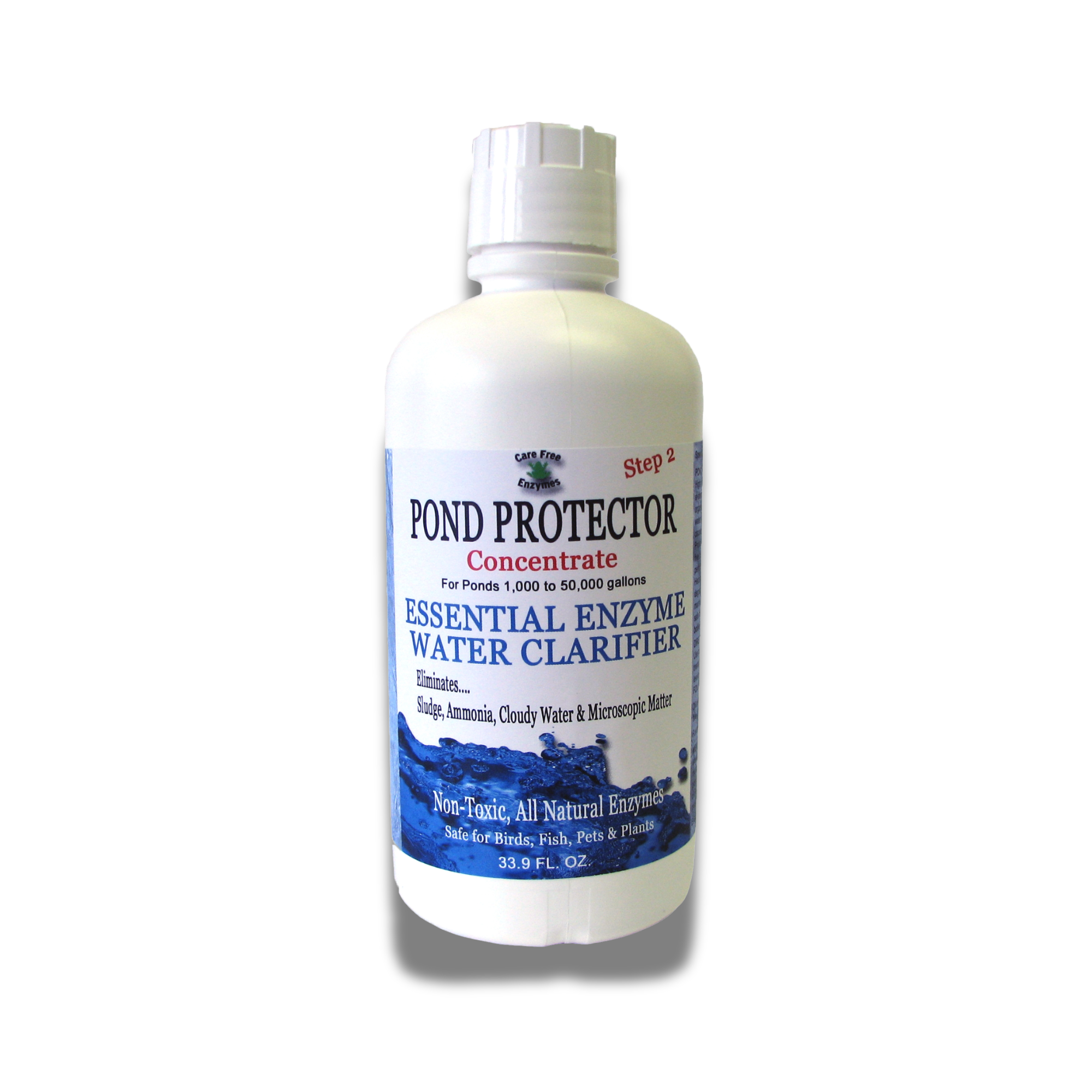 Weekly Pond Maintenance Treatment | Pond Protector (Step 2) | 16 oz & 33.9 oz