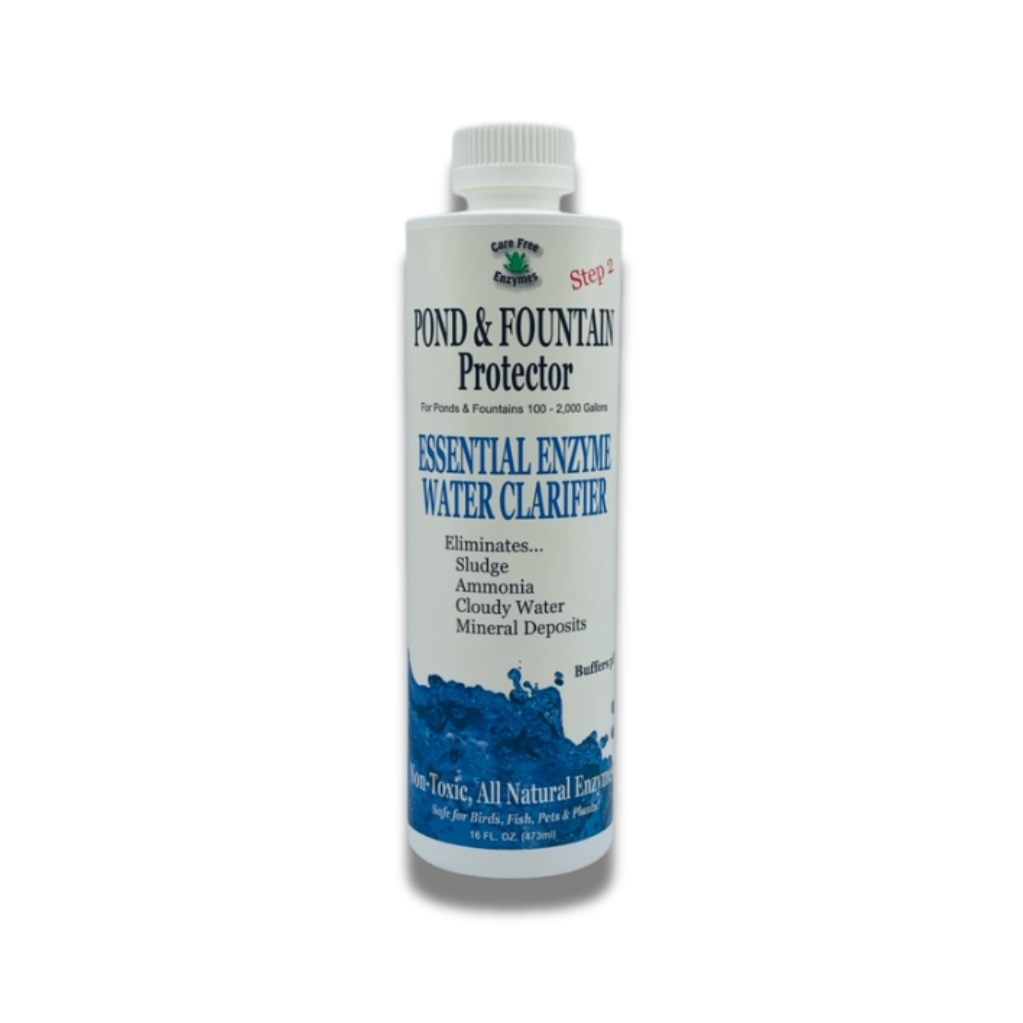 Weekly Pond Maintenance Treatment | Pond Protector (Step 2) | 16 oz & 33.9 oz