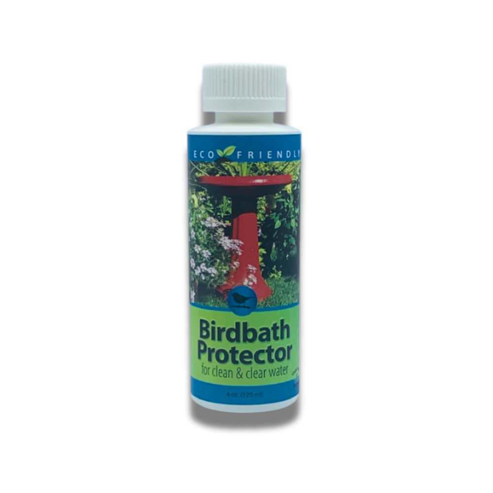 Natural Bird Bath Protector | Keeps Water Clean & Safe for Birds | 4 oz & 8 oz
