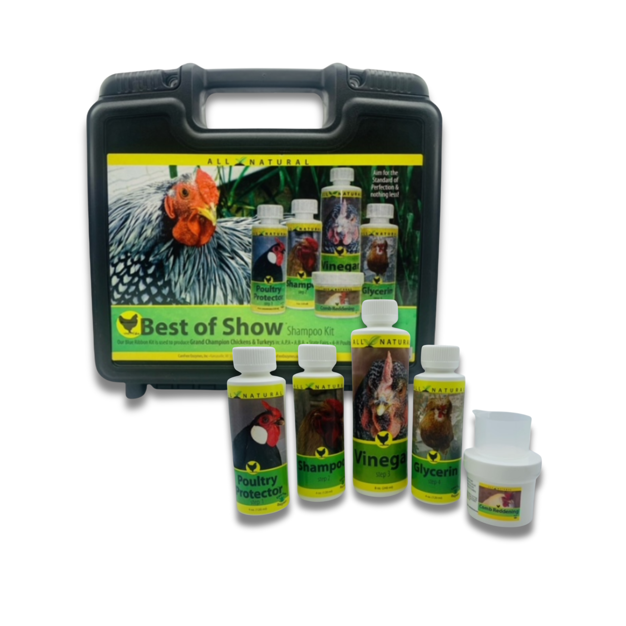 Complete Poultry Show Prep & Grooming Kit | Best of Show Kit for Chickens