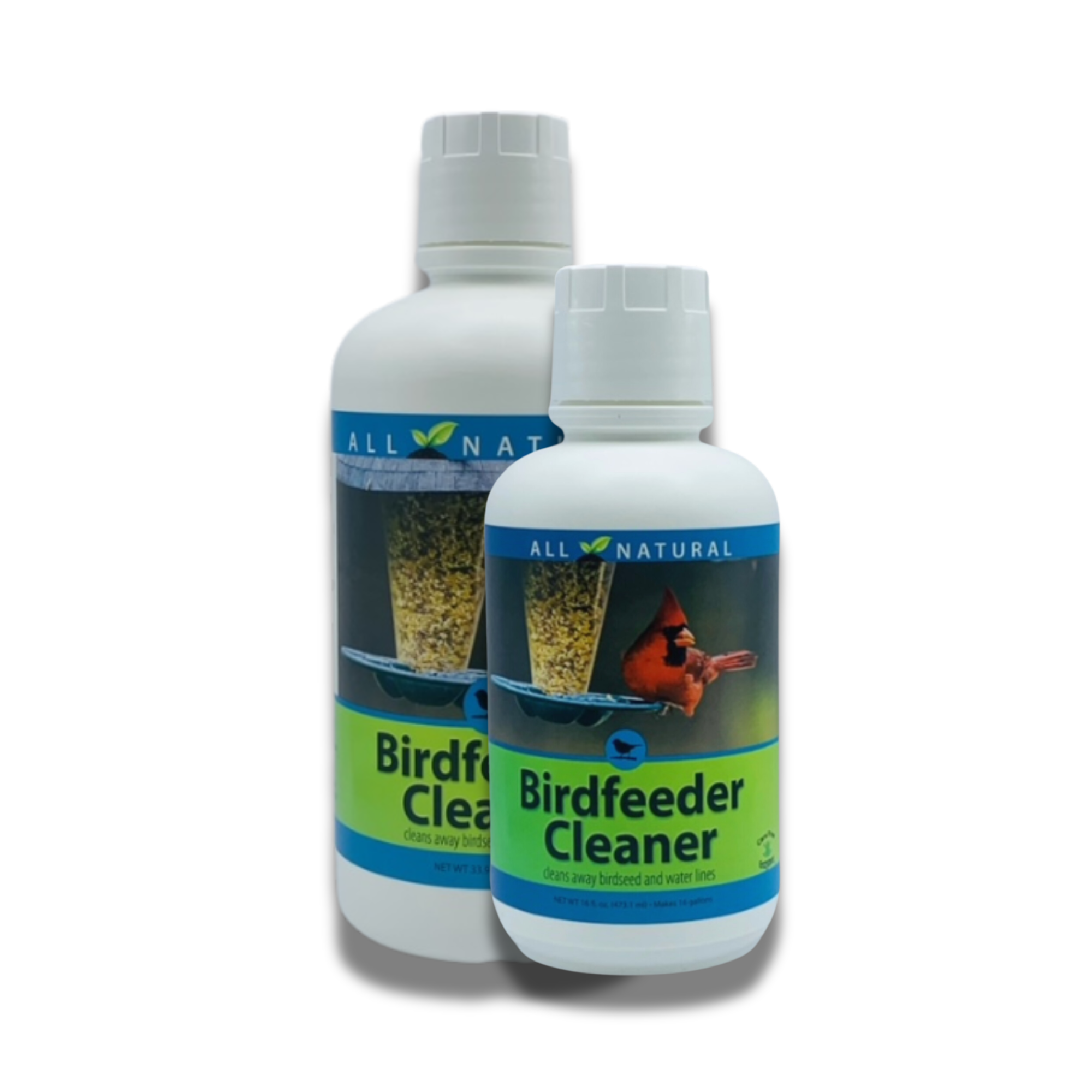 All-Natural Bird Feeder Cleaner & Protector | CareFree Enzymes Birdfeeder Cleaner | 16 oz & 33.9 oz