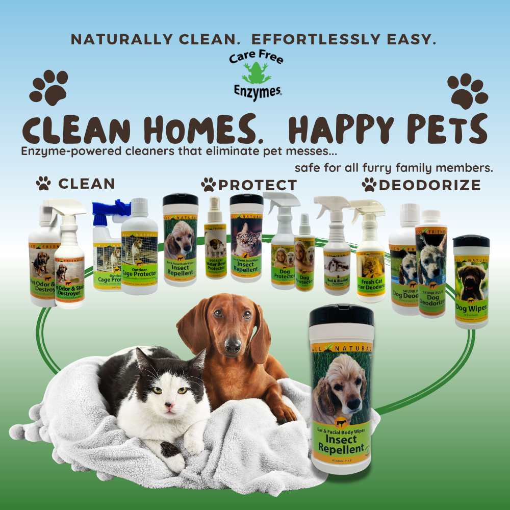 Natural Flea & Tick Repellent Wipes for Dogs | Dog Insect Wipes | 40 Count