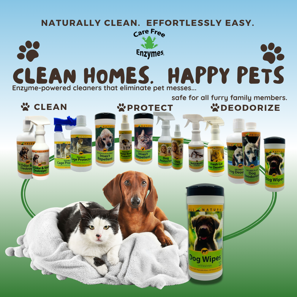 Gentle Dog Ear & Face Wipes | Removes Tear Stains, Wax & Dirt | 40 Count