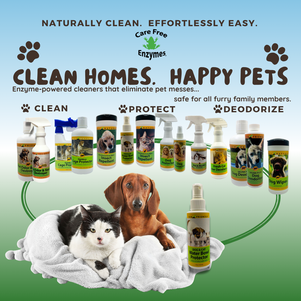 Natural Pet Water Bowl Protector | Prevents Slime Buildup | 4 oz