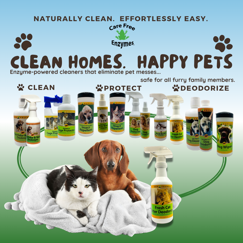 Natural Cat Litter Box Deodorizer Spray | Eliminates Ammonia Odor | Fresh Cat Deodorizer | 16 oz