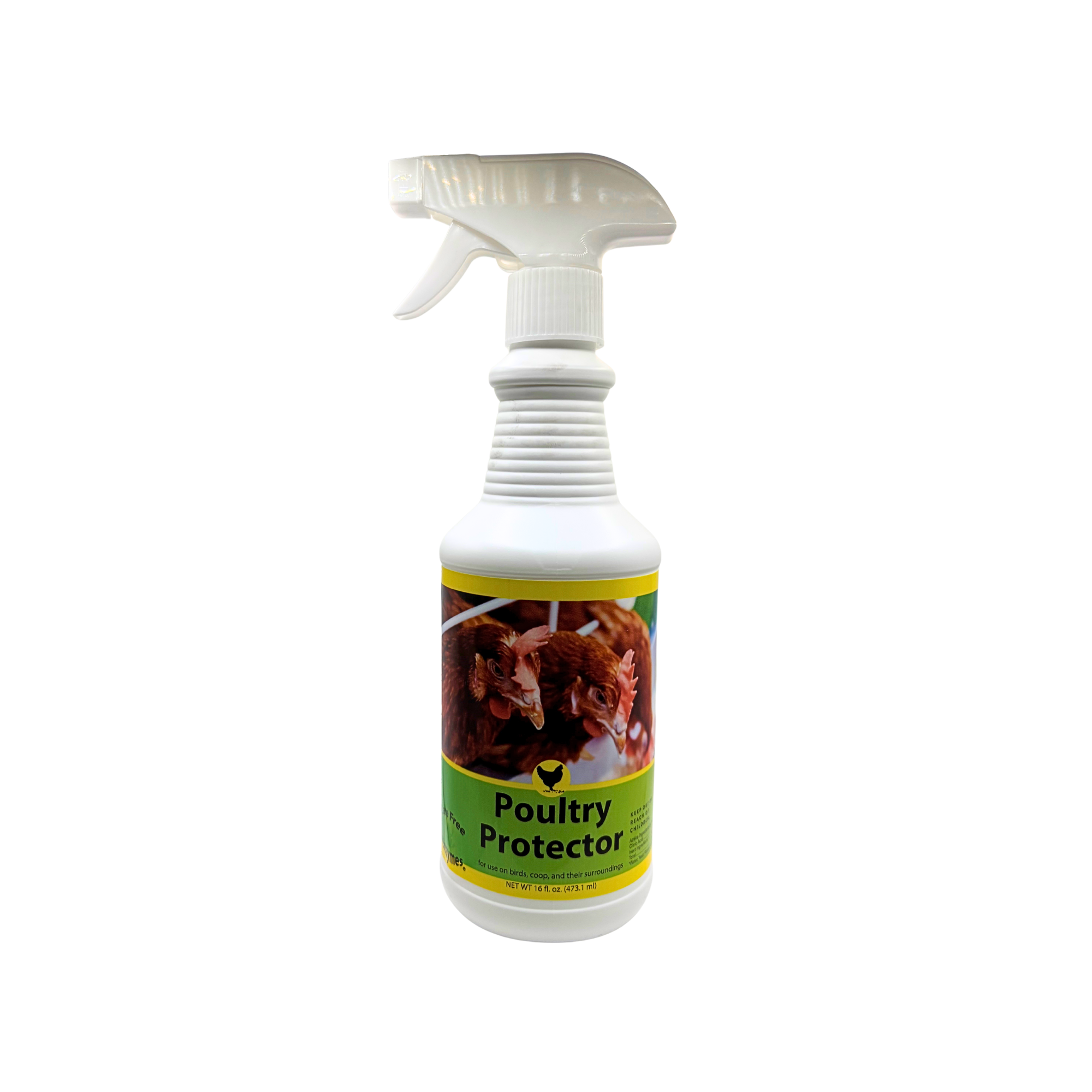 Natural Mite & Parasite Spray for Chickens | Poultry Protector | 16 oz, 33.9 oz & 1 Gallon