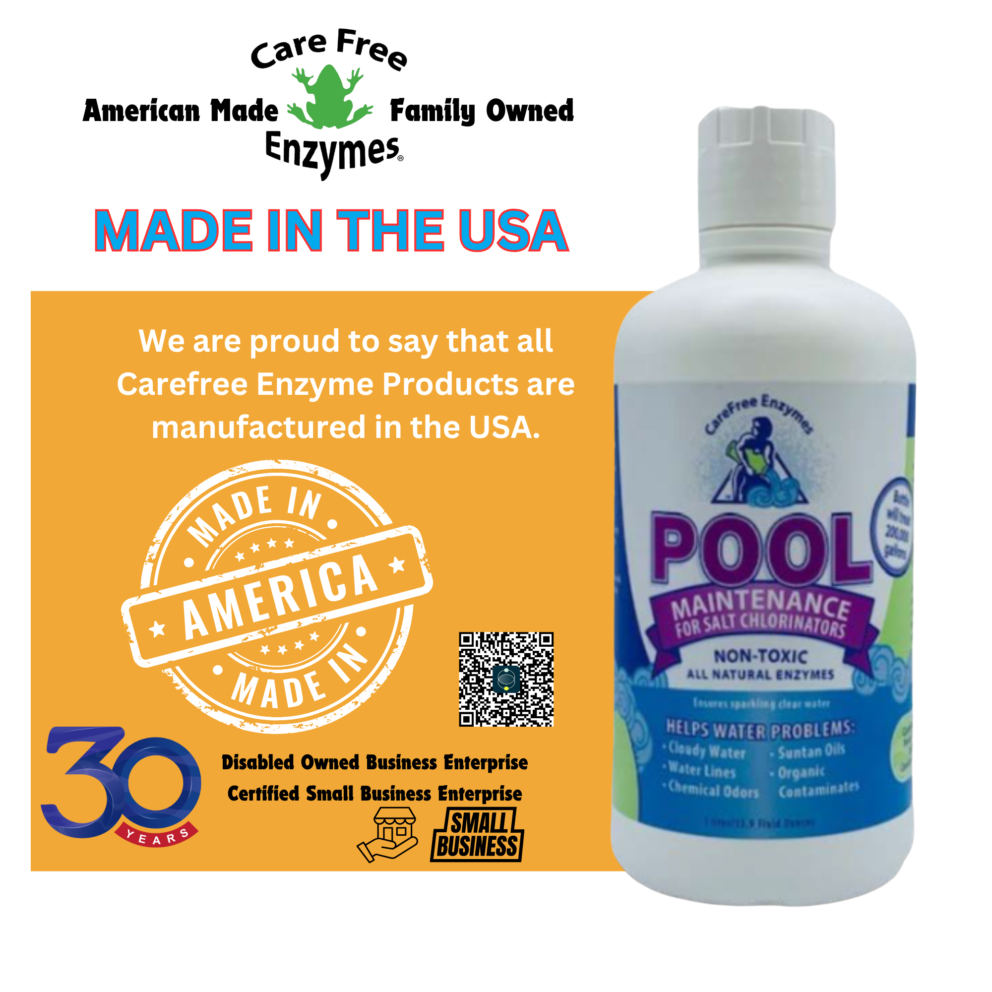 Weekly Enzyme Treatment for Salt Water Pools | Protects Salt Cell | Pool Maintenance for Salt Chlorinators | 33.9 oz